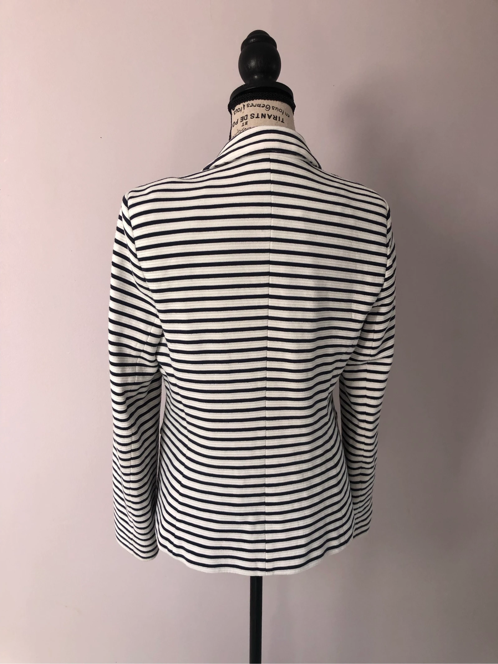 💙 Blazer a rayas azul marino y blanco – Camaïeu – Tamaño estimado S/M – Muy buen estado – photo 5